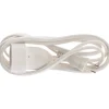 Zenitech Rallonge Électrique-Rallonge HO3VVH2-F 2m - Blanc -