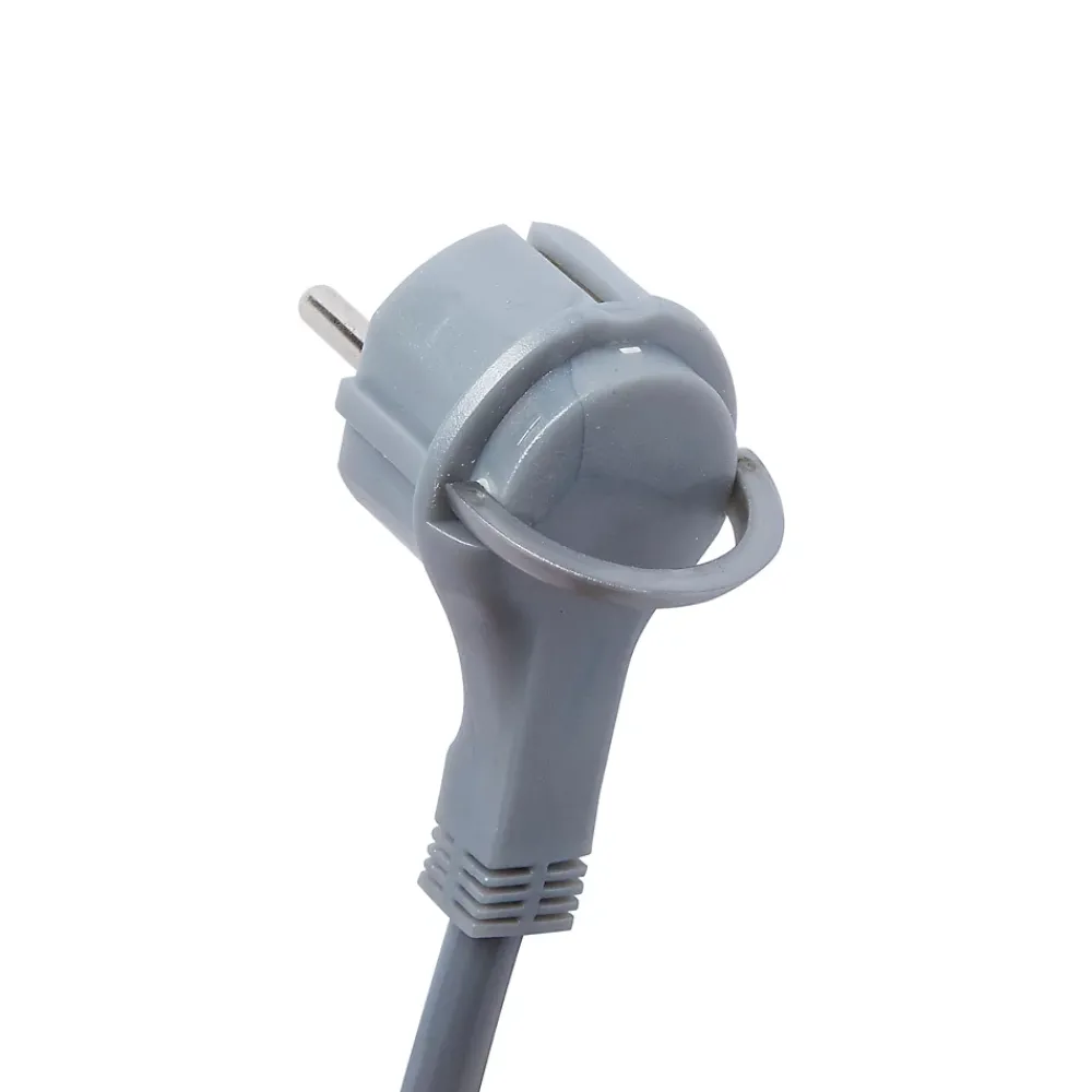 Diall Rallonge intérieur H05VV-F 3 x 1.5 mm² 3m + prise métal