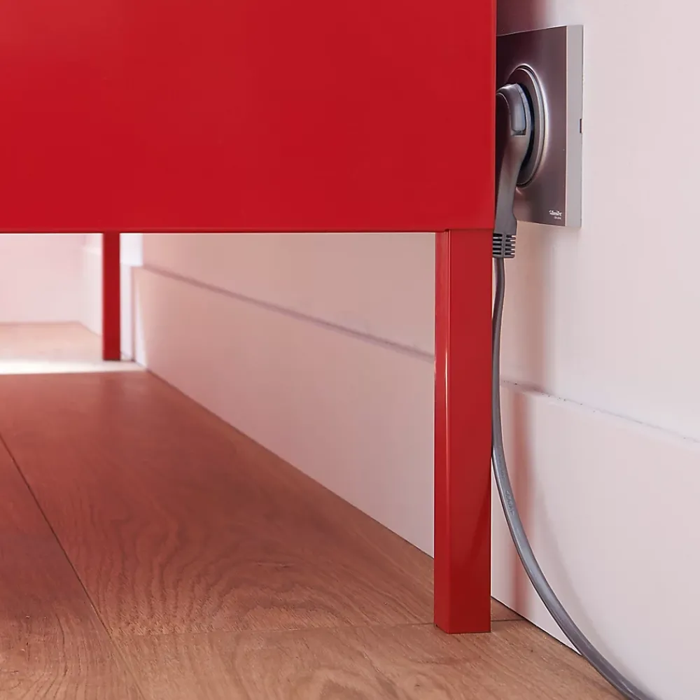Diall Rallonge intérieur H05VV-F 3 x 1.5 mm² 3m + prise métal