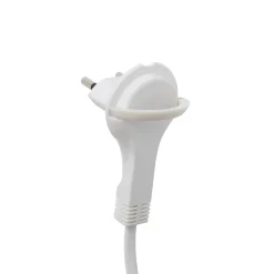 Diall Rallonge intérieur H03VVH2-F 2 x 0.75mm² 3m prise blanc