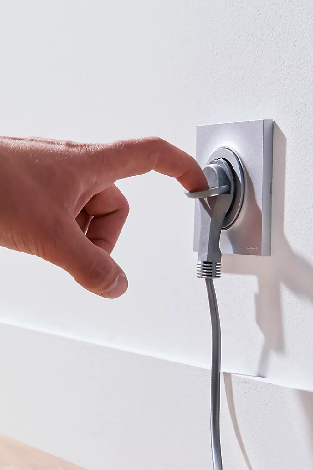 Diall Rallonge Électrique-Rallonge intérieur H03VVH2-F 2 x 0.75mm² 3m prise métal
