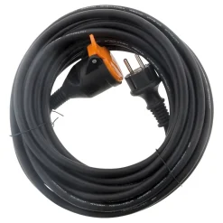 Zenitech Rallonge Électrique-Rallonge IP44 10m + clip fixation orange