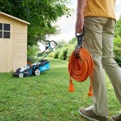 Diall Rallonge orange H05VVF 3G1 5mm² 40m avec clapet