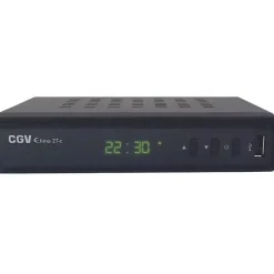 Cgv Décodeur Tnt, Télécommande Et Transmetteur-Récepteur TNT HD ETIMO 2TC double tuner HDMI 1080p USB Ethernet Noir