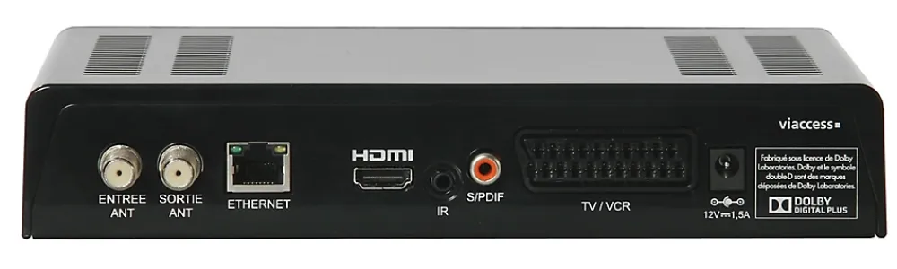 Optex Décodeur Tnt, Télécommande Et Transmetteur-Récepteur TNT satellite TNTSAT Haute Déf. ORS 9989-HD