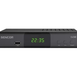 Sencor Récepteur TNT SDB 5007T noir HDMI SCART alimentation 100-240V