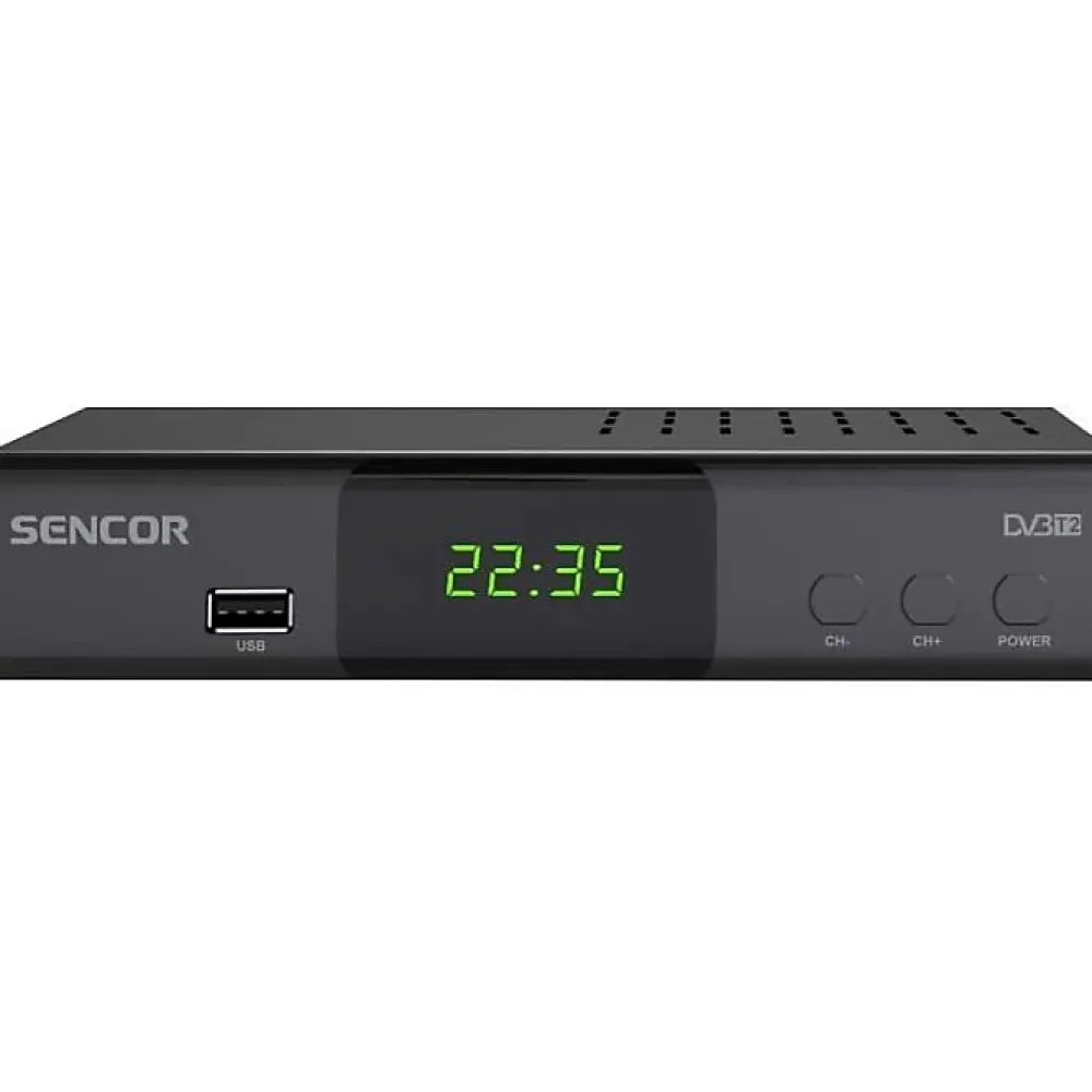 Sencor Récepteur TNT SDB 5007T noir HDMI SCART alimentation 100-240V