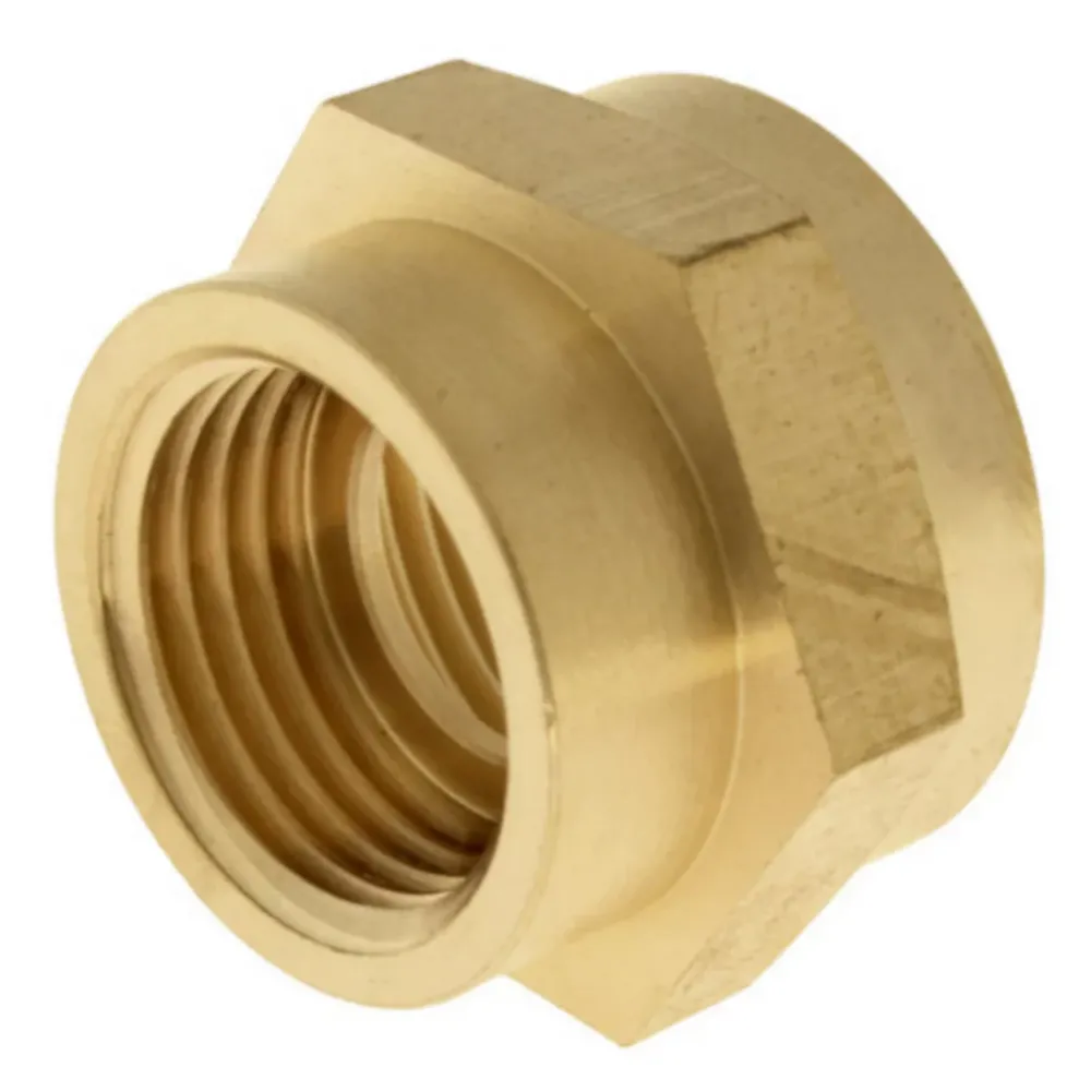 Somatherm for you Raccord À Visser-Réduction laiton avec butée interne Femelle 20/27 (3/4") - Femelle 15/21 (1/2"), lot de 2