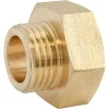 Somatherm for you Raccord À Visser-Réduction laiton Femelle 20/27 (3/4") - Mâle 12/17 (3/8"), lot de 2