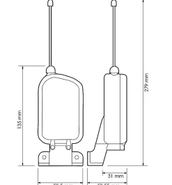 Proteco Motorisation De Portail-Recepteur 4 canaux PRX433405 - 1173