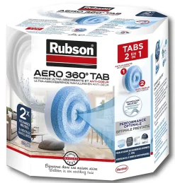 Rubson Absorbeur D'Humidité-2 recharges pour absorbeur d'humidité Aero 360°