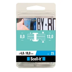 Scell-It Rivet-Rivet aveugle ø4.8 x 18 mm, 25 pièces