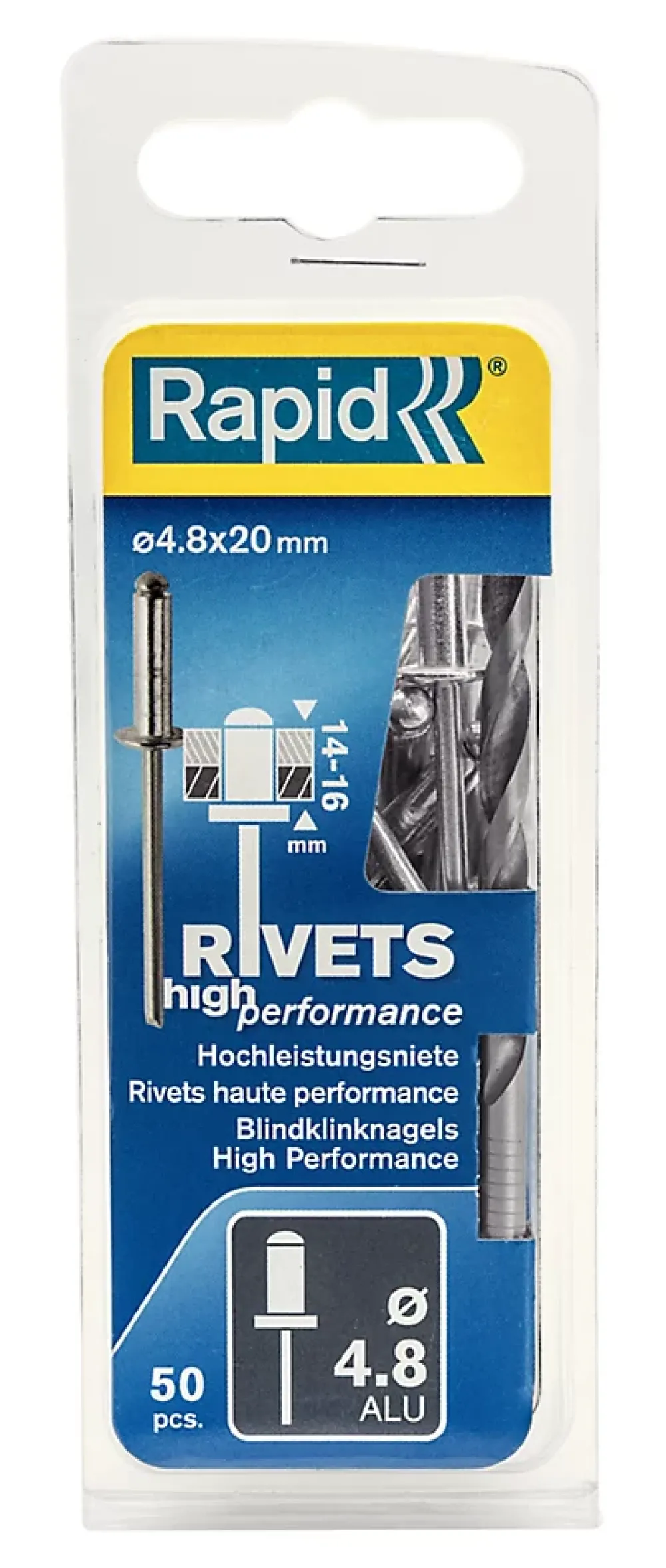 Rapid Rivets Haute performance Ø4.8x20mm