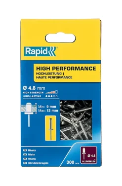 Rapid Rivet-Rivets Haute performance Ø4.8 x 16 mm