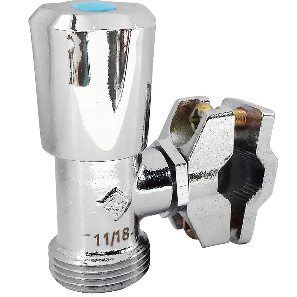 Somatherm for you Robinet autoperceur à clapet pour alimentation de machine à laver Sortie Mâle 3/4"