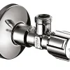 Schell Robinet D'Arrêt-Robinet d'arrêt sous lavabo Arrivée Mâle 15/21 - Sortie Mâle 12/17