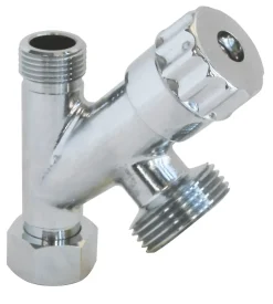 Somatherm for you Alimentation Pour Machine À Laver-Robinet de piquage à double sortie équerre pour raccord 2 machines à laver