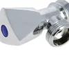 Garis Robinet simple de machine à laver 1/2 3/4 Luxe tête laiton chromé - - B01-RMLZ