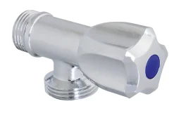 Somatherm for you Alimentation Pour Machine À Laver-Robinet simple droit pour machine à laver Mâle 15x21 / Femelle 20x27