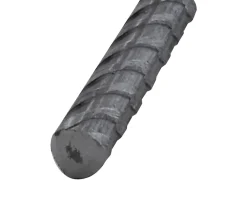 Profilé-Rond béton crénelé acier verni ø8 mm, 2 m
