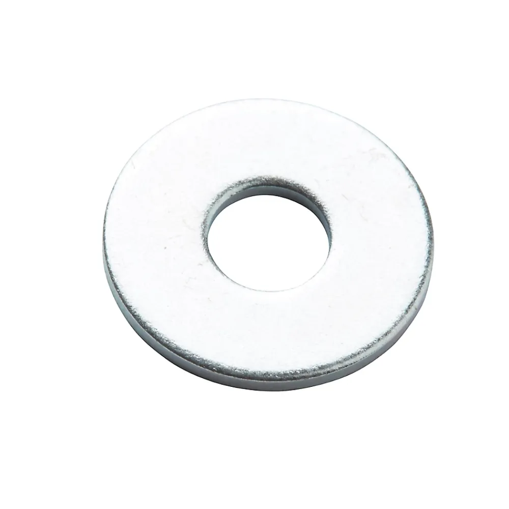 Diall Rondelle plate en acier zingué mm - 10 pièces