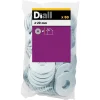 Diall Rondelle-Rondelle plate large en acier zingué ø20 mm - 50 pièces