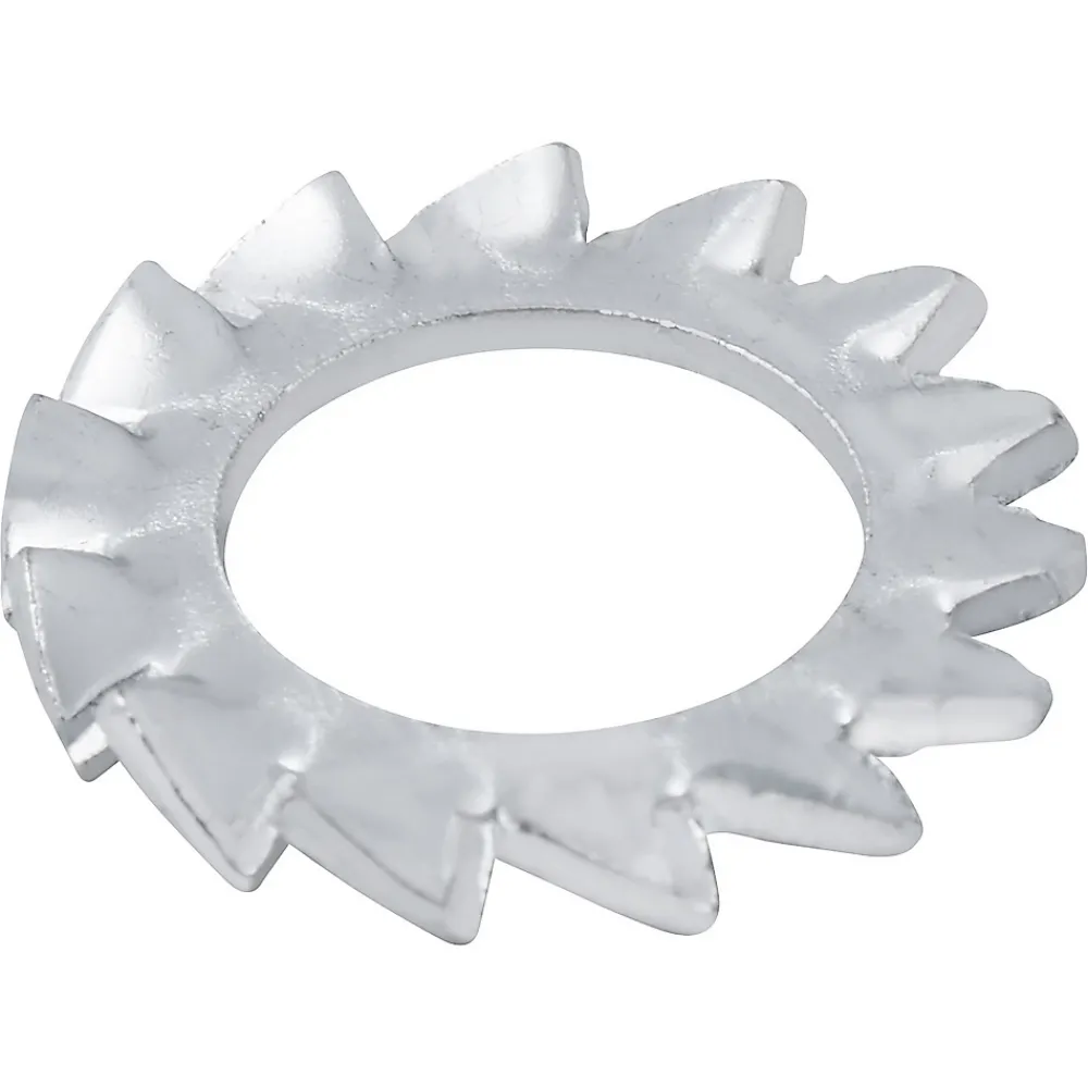 Diall Rondelles dentelée en acier au carbone ø 8mm - 10 pièces