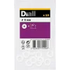 Diall Rondelles en nylon ø 6mm - 10 pièces
