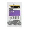 Diall Rondelle-Rondelles plates de taille moyenne en acier inoxydable A2 ø 10mm - 10 pièces