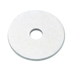 Diall Rondelles plates larges de réparation en acier au carbone ø 8mm - 10 pièces
