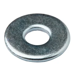 Diall Rondelles plates larges de réparation en acier au carbone ø 4mm - 10 pièces