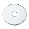 Diall Rondelles plates larges de réparation en acier au carbone ø 10mm - 10 pièces