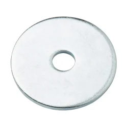 Diall Rondelles plates larges de réparation en acier au carbone ø 10mm - 10 pièces
