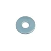 Diall 10 rondelles plates larges acier zingué Ø4 mm