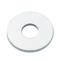 Diall Rondelle-Rondelles plates larges en acier au carbone ø 8mm - 10 pièces