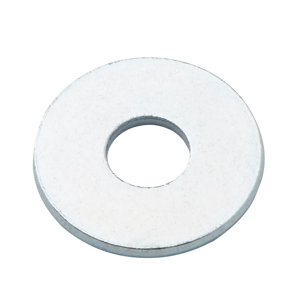 Diall Rondelle-Rondelles plates larges en acier au carbone ø 8mm - 10 pièces