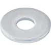 Diall Rondelles plates larges en acier au carbone ø 5mm - 10 pièces