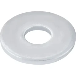 Diall Rondelles plates larges en acier au carbone ø 10mm - 10 pièces