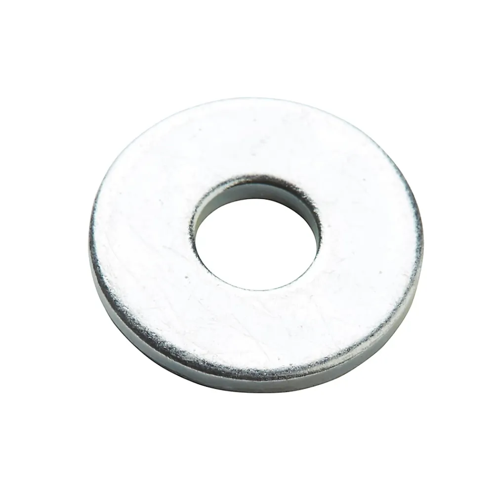 Diall Rondelles plates larges en acier au carbone ø 6mm - 100 pièces