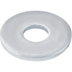 Diall Rondelles plates larges en acier au carbone ø 4mm - 10 pièces