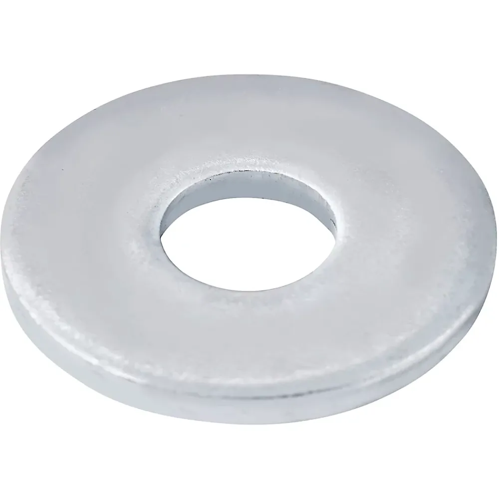 Diall Rondelles plates larges en acier au carbone ø 4mm - 10 pièces