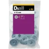 Diall Rondelles plates larges en acier au carbone ø 12mm - 50 pièces