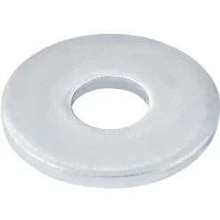 Diall Rondelle-Rondelles plates larges en acier au carbone ø 6mm - 10 pièces