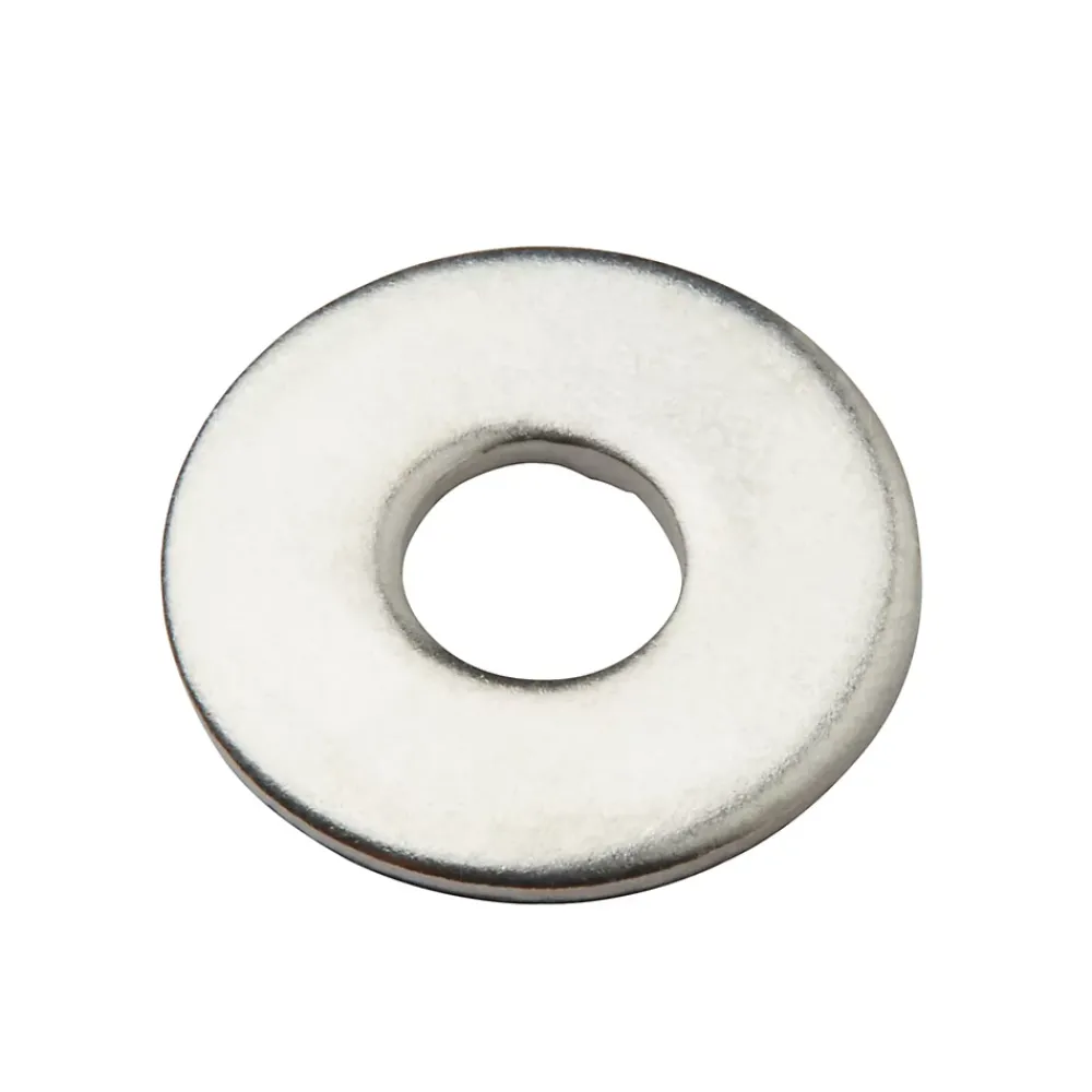 Diall Rondelles plates larges en inox ø 6mm - 10 pièces