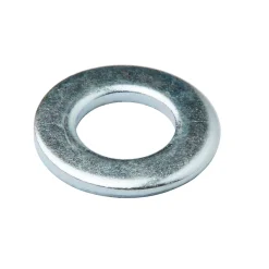 Diall Rondelles plates moyennes en acier au carbone ø 8mm - 20 pièces