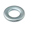 Diall Rondelle-Rondelles plates moyennes en acier au carbone ø 5mm - 20 pièces
