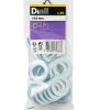Diall Rondelle-Rondelles plates moyennes en acier au carbone ø 16mm - 20 pièces