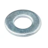 Diall Rondelles plates moyennes en acier au carbone ø 4mm - 20 pièces