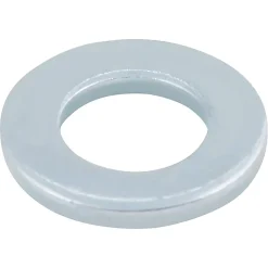 Diall Rondelles plates standard en acier au carbone ø 7mm - 20 pièces