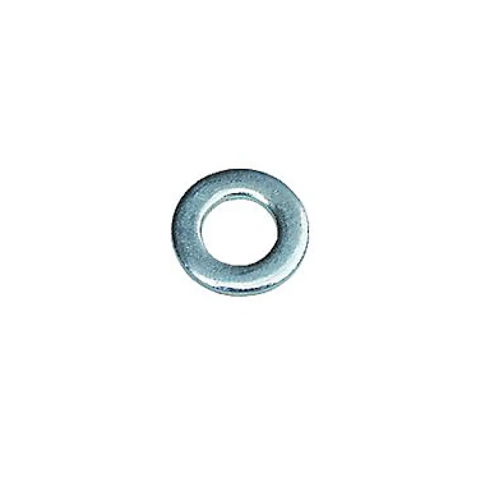 Diall 10 rondelles plates étroites acier zingué Ø7 mm